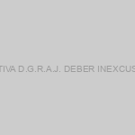 NOTA INFORMATIVA D.G.R.A.J. DEBER INEXCUSABLE COVID-19